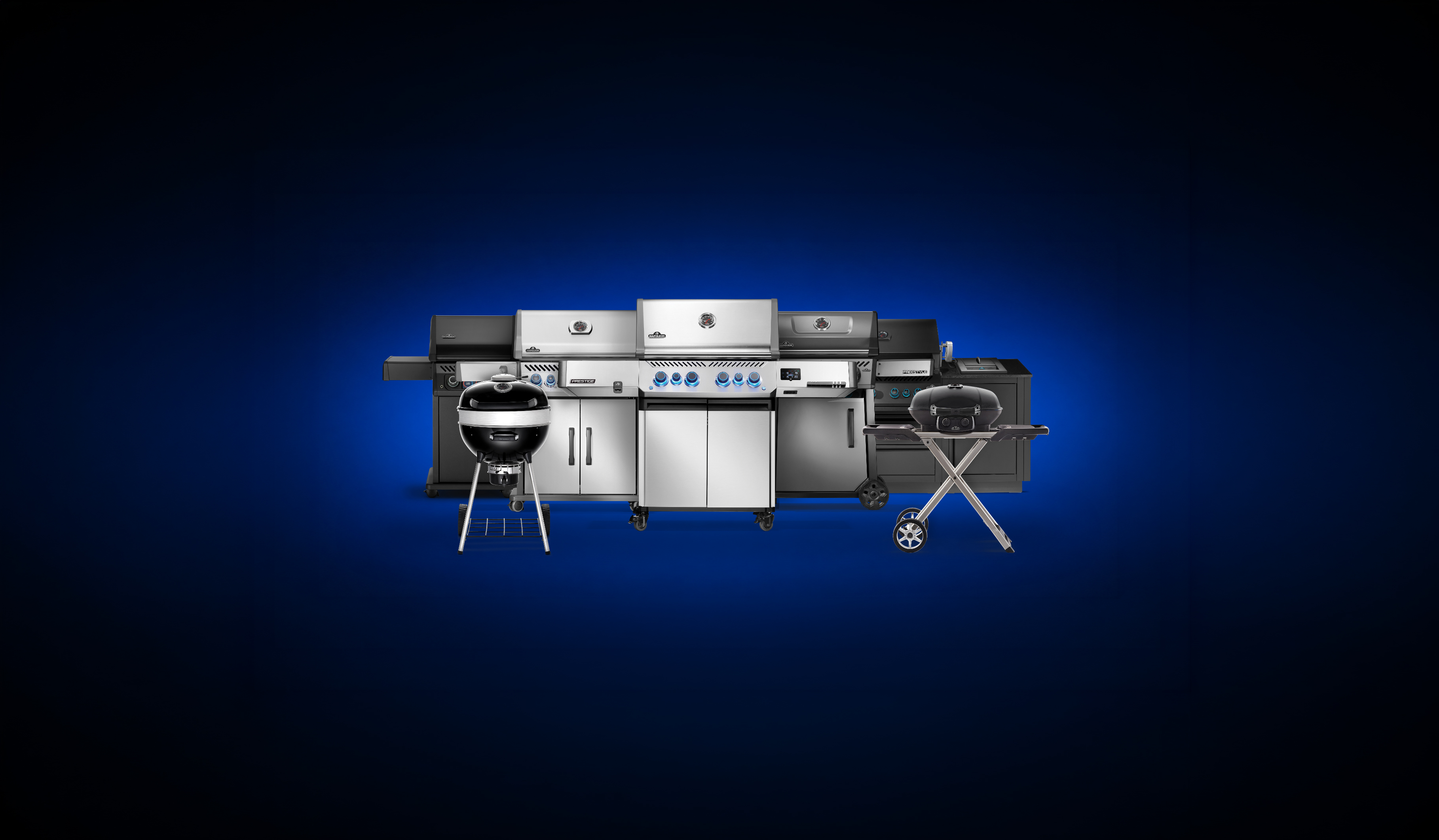 Napoleon Grill Family Blue 3
