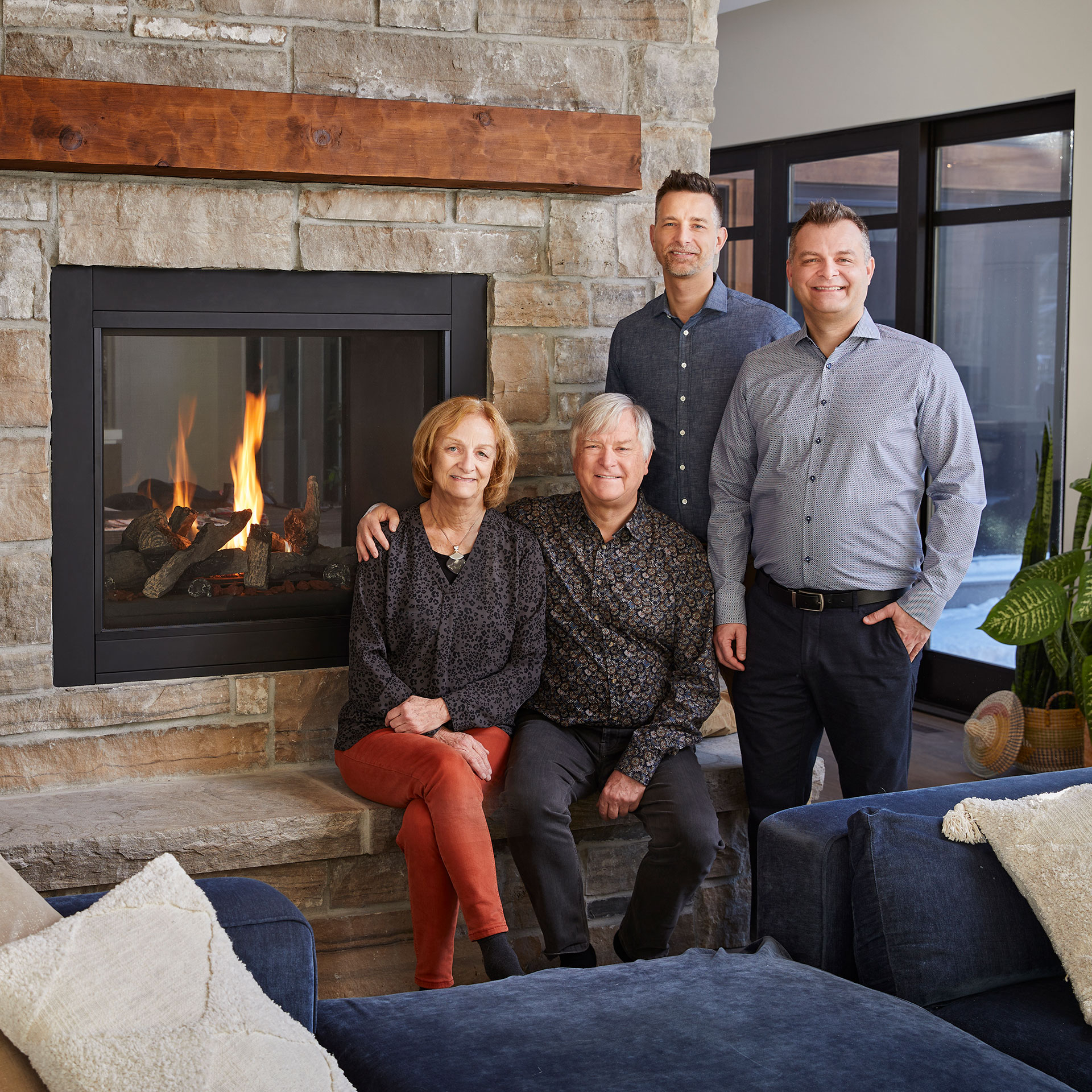 Schroeter Family 2022 Looking At Camera