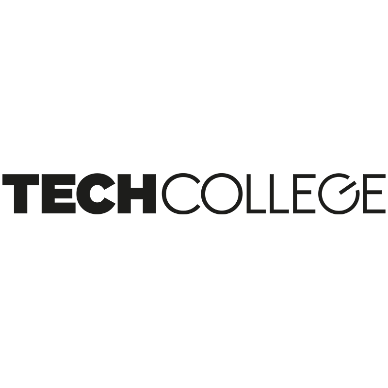 TECHCOLLEGE Logo Sort