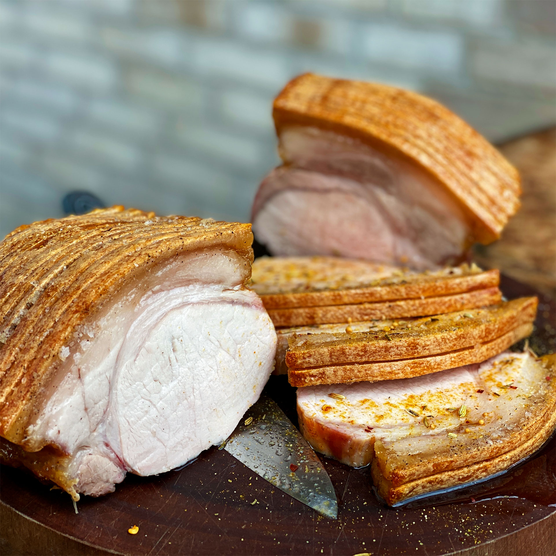 Grillet Sommer Flæskesteg