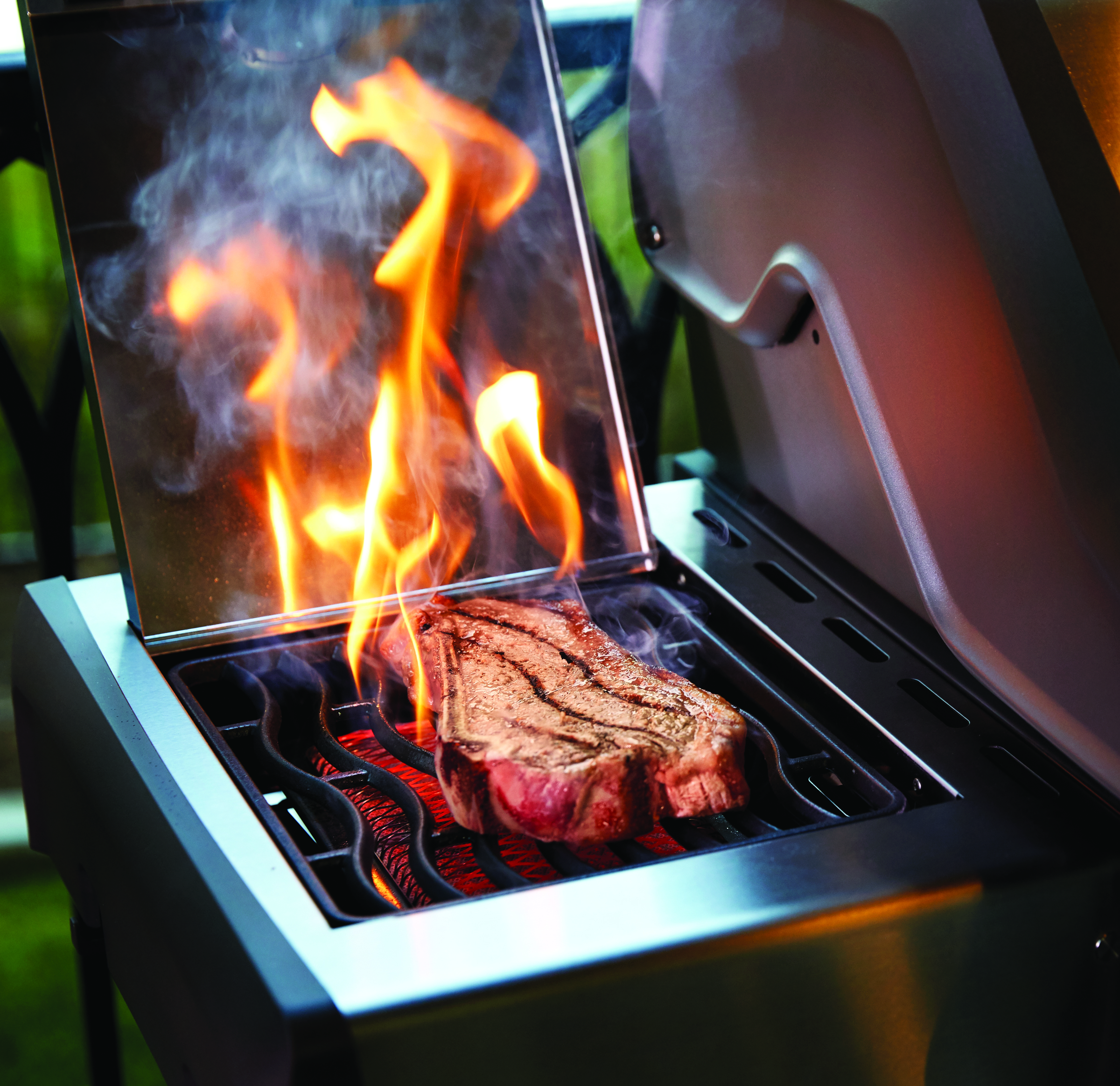 R425SIB Side Burner Steak 4 Napoleon Grills