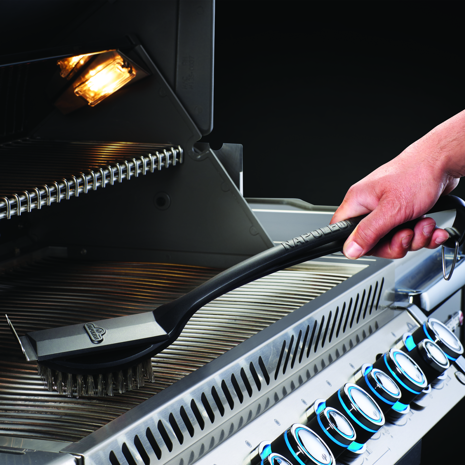 Napoleon Grillboerste Heavy Duty Rustfri Staal 62052 Lifestyle 1