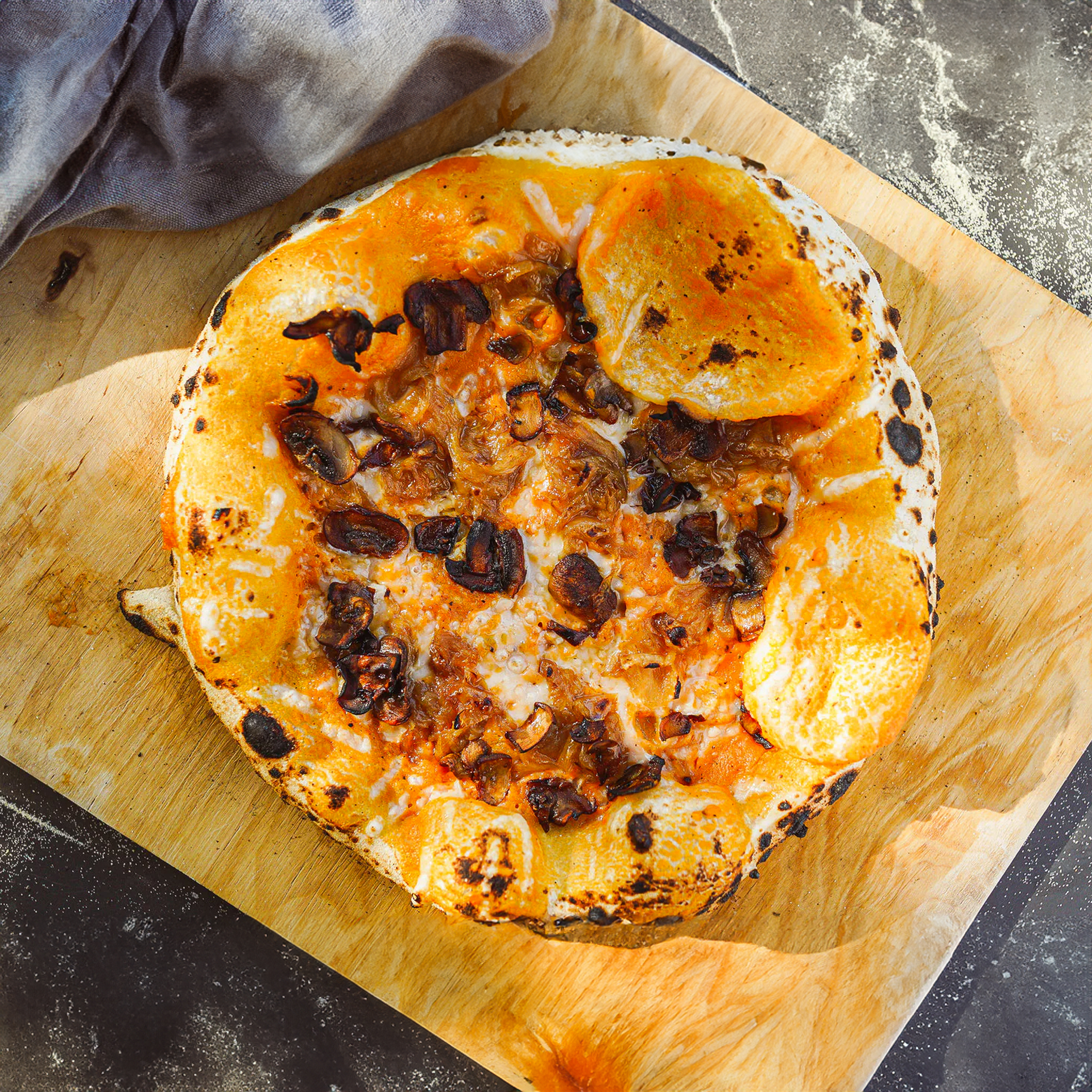 Sød kartoffel pizza - Backyard Living