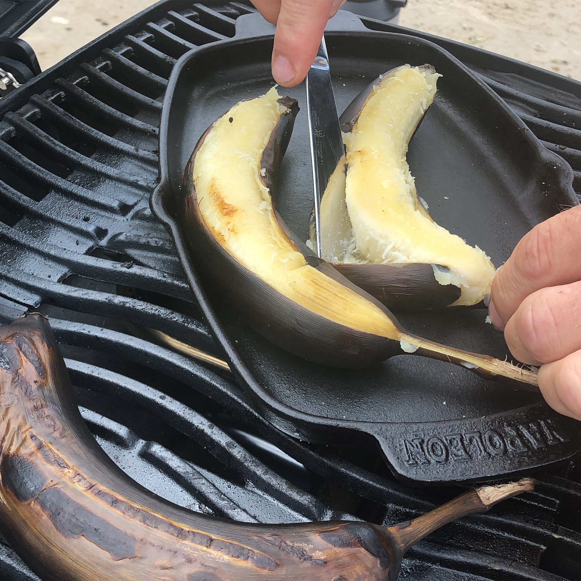 kobber pebermynte uhøjtidelig Grillet banandessert - Backyard Living