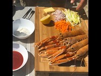 Jomfruhummerhaler Med Cognac Og Groent I Sizzle Pande Opskrift Gasgrill 2 3618