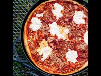 Chicago Deep Dish Pizza Opskrift Pizzaovn