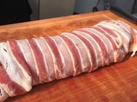 BBQ Pimpet Svinemoerbrad Med Bacon Opskrift Gasgrill 3 3730