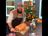 Grillet Juleskinke Opskrift Pillegrill 1