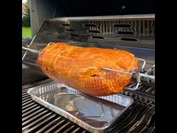 Glaseret Skinke Paa Rotisseri Opskrift Gasgrill 3 3655