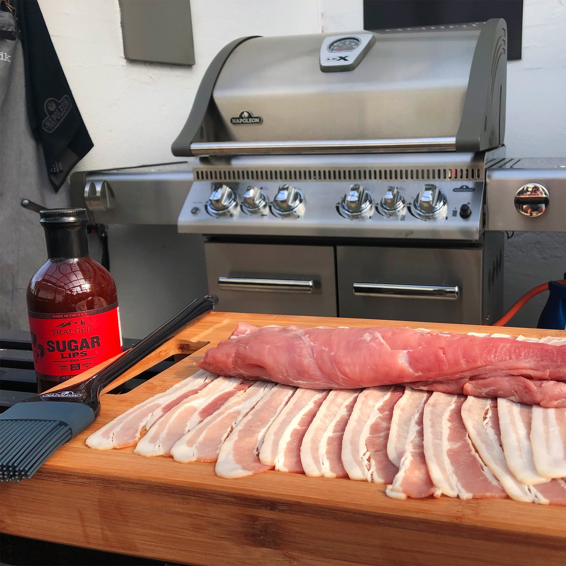 Diskriminering af køn kontrol en anden Grillet svinemørbrad med bacon - Backyard Living