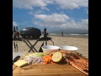 Jomfruhummerhaler Med Cognac Og Groent I Sizzle Pande Opskrift Gasgrill 1 3618