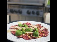 Letgrillet Carpaccio Opskrift Gasgrill 5 128