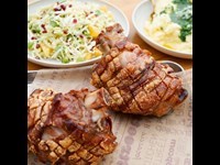 Grillet Svineskank Opskrift Gasgrill 3